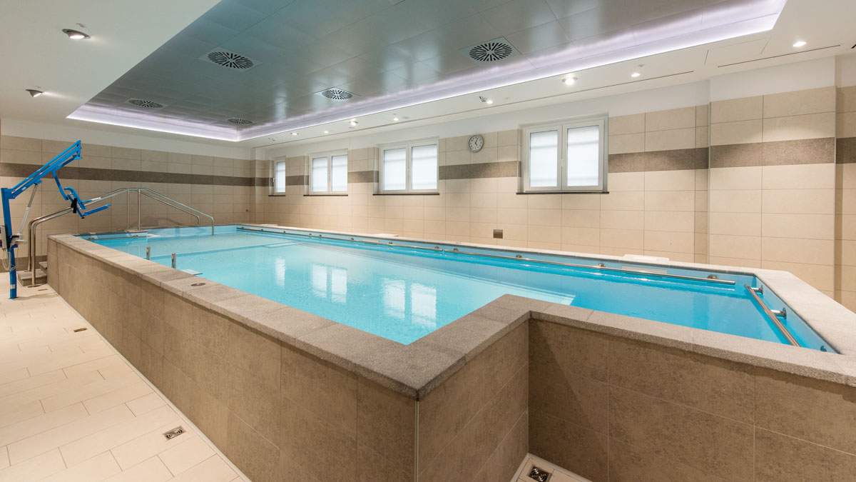 La piscina per Idrokinesiterapia a Torino si trova nella sede Larc di via Mombarcaro