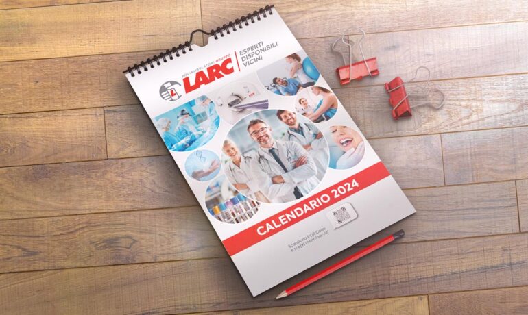 Il calendario LARC 2024 è in distribuzione nelle sedi LARC